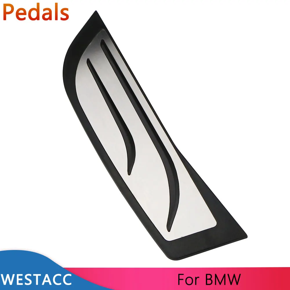 Stainless Steel Car Foot Rest Pedal Cover RHD Pedal for BMW 1 2 3 4 5 6 ... - $13.65