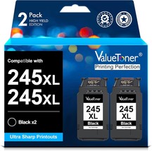 245XL Ink Cartridge Replacement for Canon 245 XL PG 243 PG 245 XL Black ... - £61.98 GBP