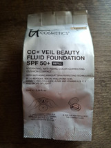 New It Cosmetics Cc + Veil Beauty Fluid Foundation Refill SPF50+ - Light .34oz - $26.18