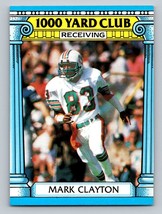 Mark Clayton #14 1987 Topps Miami Dolphins 1000 Yard Club - £1.59 GBP