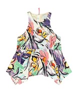 Anthropologie HD in Paris Lucille Peplum Racer Back Pink Exposed Back Zi... - $357.17 MXN