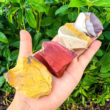 Rough Mookaite Large Chunks Healing Crystal Mineral Rocks Specimens Gift... - £12.11 GBP