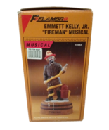 Emmett Kelly Jr. flambro windup music box with certificate of authenticy