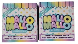 Mallo Mallo Mini Collectible Plush Series 2 Blind Boxes 2023 Ages 3+ Lot of 2 - £10.05 GBP