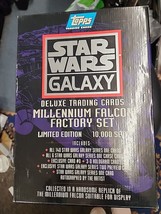 1993 Star Wars Galaxy Deluxe Topps Trading Cards Millennium Falcon Factory Set - £74.39 GBP