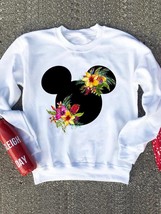 Clothes Pullovers Flower Watercolor Trend Print Lady Fashion Clothing Ladies Fem - £78.36 GBP