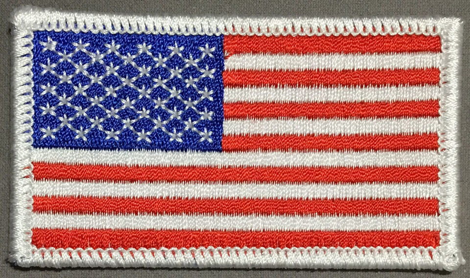 Very Nice American flag patch - $3.99
