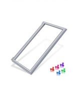 New W10830055 Refrigerator French Door Gasket (Gray) for Whirlpool With ... - $49.49