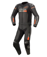 Alpinrstars Ignition 2 Piece LEATHER SUIT MOTORBIKE / MOTORCYCLE Black/R... - $480.00