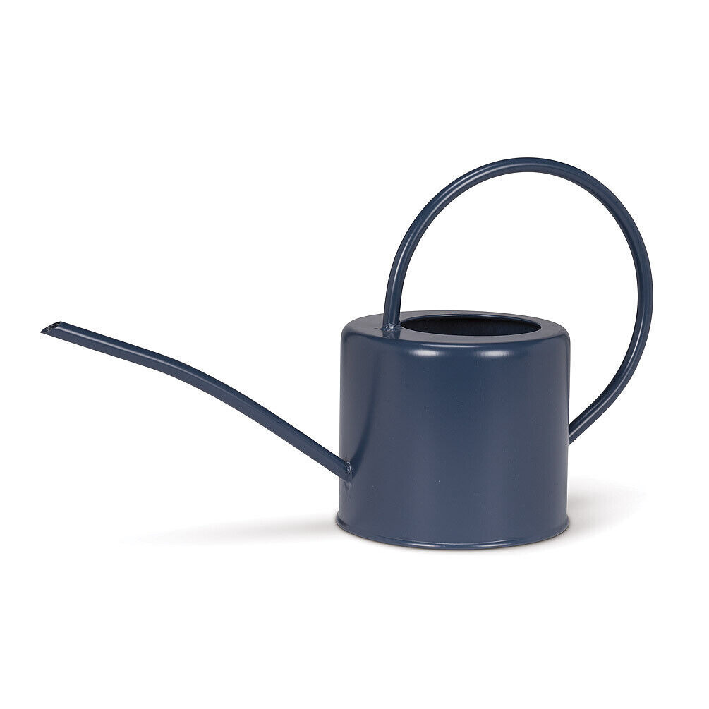 Large Watering Can Dark Blue 15.75" Long Galvanized Metal 54oz Capacity  - $32.66