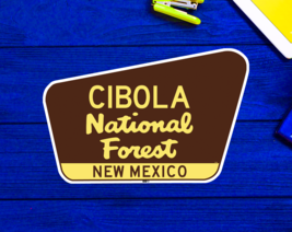 Cibola National Forest Decal Sticker 3.75&quot; x 2.5&quot; New Mexico Park Vinyl - £4.17 GBP