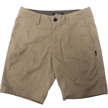 O&#39;Neill Hybrid Shorts Mens 30 Tan Zipper Button Drawstring Pockets - £13.83 GBP
