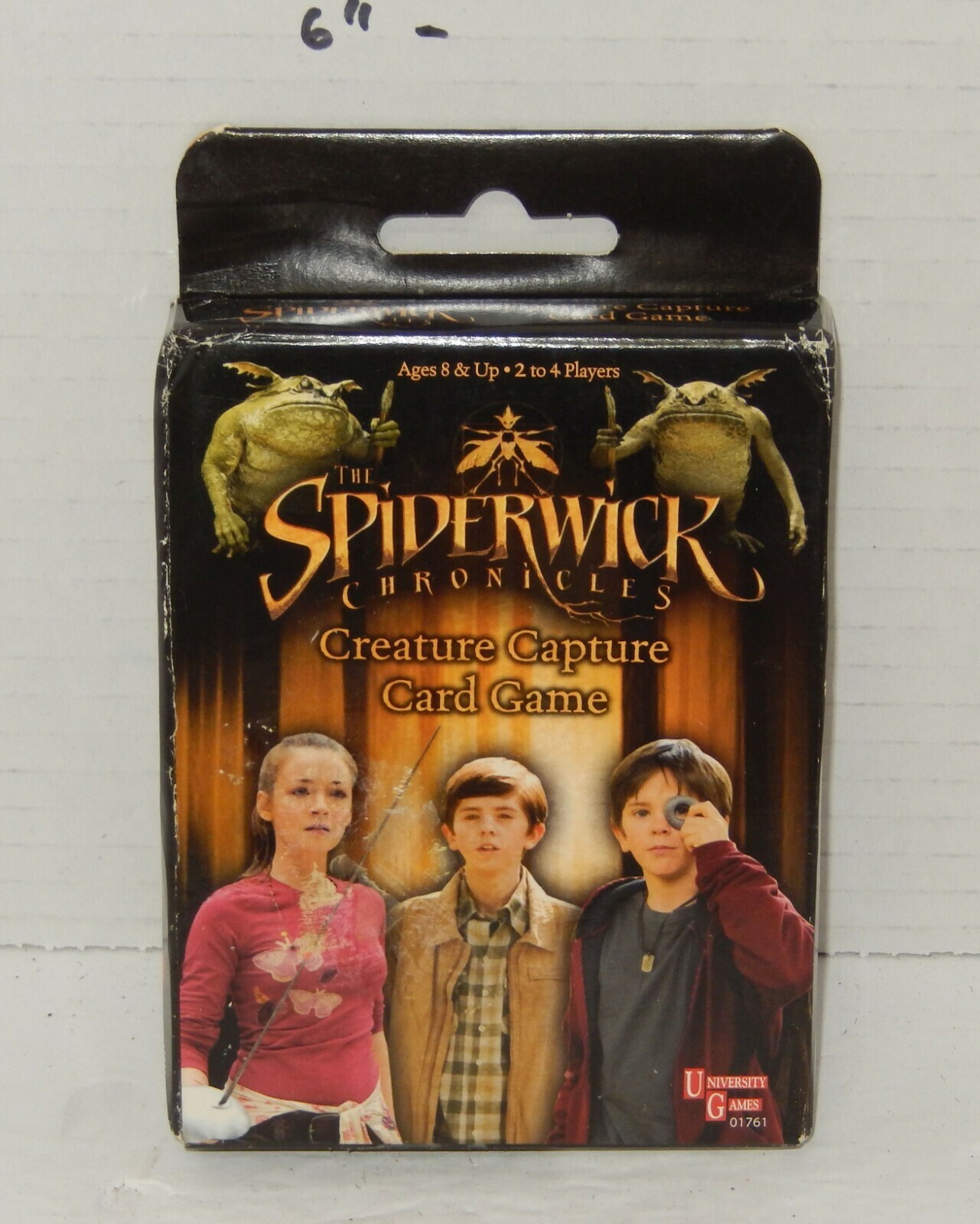 2008 University Games The Spiderwick Chronicles Card Game - $14.80
