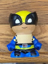 Play Town Wooden 2.5&quot; Wolverine figure *Pre Owned* us3 - $12.99