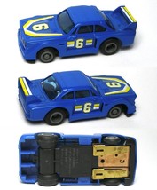 1980 Ideal TCR BMW 328ish RARE Blue &amp; Yellow #6 Slot Car MK3 Chassis Very Rare! - £35.96 GBP