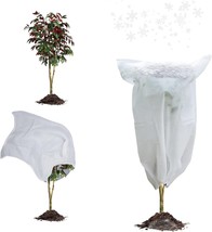 White Winter Plant Covers 2-Pack, Freeze Protection, Tree Plant Protectors - £10.50 GBP