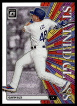 2020 Donruss Optic #SG-6 Gavin Lux Stained Glass EX-B115R1 - £15.57 GBP