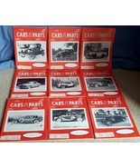 1976 Cars &amp; Parts Lot of 9 Magazines Lot Issues Jan.-Sept. Vintage Autom... - £14.94 GBP