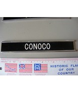 Vintage Conoco Continental Oil Company Door Plaque - $460.95 MXN