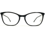 Chanel Eyeglasses Frames 3281 c.501 Polished Black Cat Eye Thin Rim 52-1... - $345.73