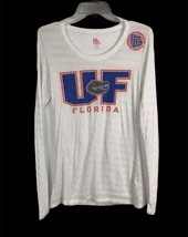 Knights Apparel Womens Shirt L Large White University of Florida Gators NEW - £16.32 GBP