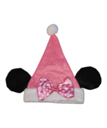 Disney Minnie Mouse Santa Clause Hat Christmas - $5.99