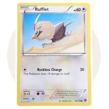 Steam Siege Pokemon Card (KK42): Rufflet 92/114 - $1.90