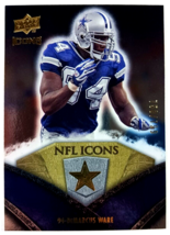 Demarcus Ware 2008 Upper Deck Icons Nfl Icons Silver 758/799 #NFL7 - £2.36 GBP