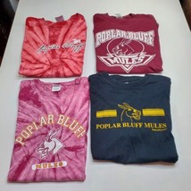 X4 Poplar Bluff Missouri High School VTG TShirts XL / L - £11.81 GBP