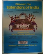 Vintage Discover the Splendors of India 1991 Cultural Heritage of India ... - $5.93