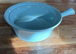 Cameron Clay Casserole Baking Dish 1960 Clay Product MCM w Handle Ovenproof - $180.84 MXN
