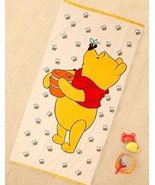DISNEY Licensed Character Beach Towel ~ 34 x 64 ~ WINNIE THE POOH ~ 100%... - $47.66 CAD