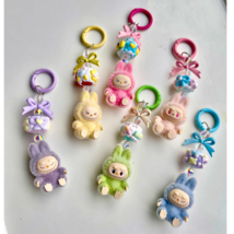 The Monsters Exciting Macaron Plush Dolls Toy Head Keychain Blind Box - $528.89 MXN+