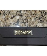 KIRKLAND UNISEX BLACK HARD SUNGLASSES CASE TAN FELT 6 1/4 X 2 1/2 X 2 NEW - $4.94