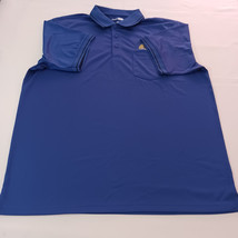 Corner Stone City of Sunny Isles Beach Men's 2XL Blue Polo Shirt Short Sleeve image 9