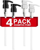 4 Pack Shampoo Pump for Liter 33.8 oz Shampoo and Conditioner Pump Dispe... - $316.90 MXN