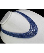 NATURAL OLD BURMA BLUE SAPPHIRE BEADS ROUND 5 L 395 CT GEMSTONE SILVER N... - £4,176.63 GBP