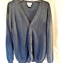 Knightsbridge Women&#39;s Cardigan Sweater Green Long Sleeve V Neck Tight Kn... - $28.70