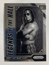 2023 Prizm WWE Bret Hit Man Hart Legends Of The Hall #10 - £2.03 GBP