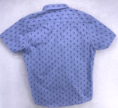 Molokai Surf Co Shirt Mens Size XL Blue Pineapple All Over Print Aloha Tropical - £15.56 GBP