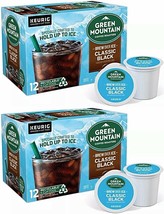 KEURIG Green Mtn Coffee Roasters, BOI Classic Black, 12 ct Pk x 2 =24, N... - $10.86