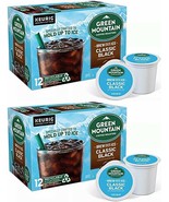 KEURIG Green Mtn Coffee Roasters, BOI Classic Black, 12 ct Pk x 2 =24, N... - £8.49 GBP