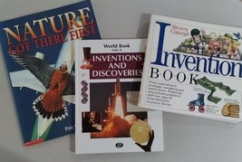 Lot Of 3 - Invention Books - Inventions Discovery - Nature Got There First - £9.30 GBP