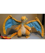 Mega Charizard Y Pokemon Center 9&quot; Plush Stuffed Toy Poseable Wings 2018 - $17.90