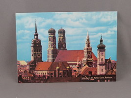 Vintage Postcard - St Peter&#39;s Dome and Skyline Munich - Farbfoto - £11.81 GBP