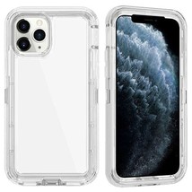 Transparent Heavy Duty Case w/Clip CLEAR For iPhone 12 Mini - £5.75 GBP