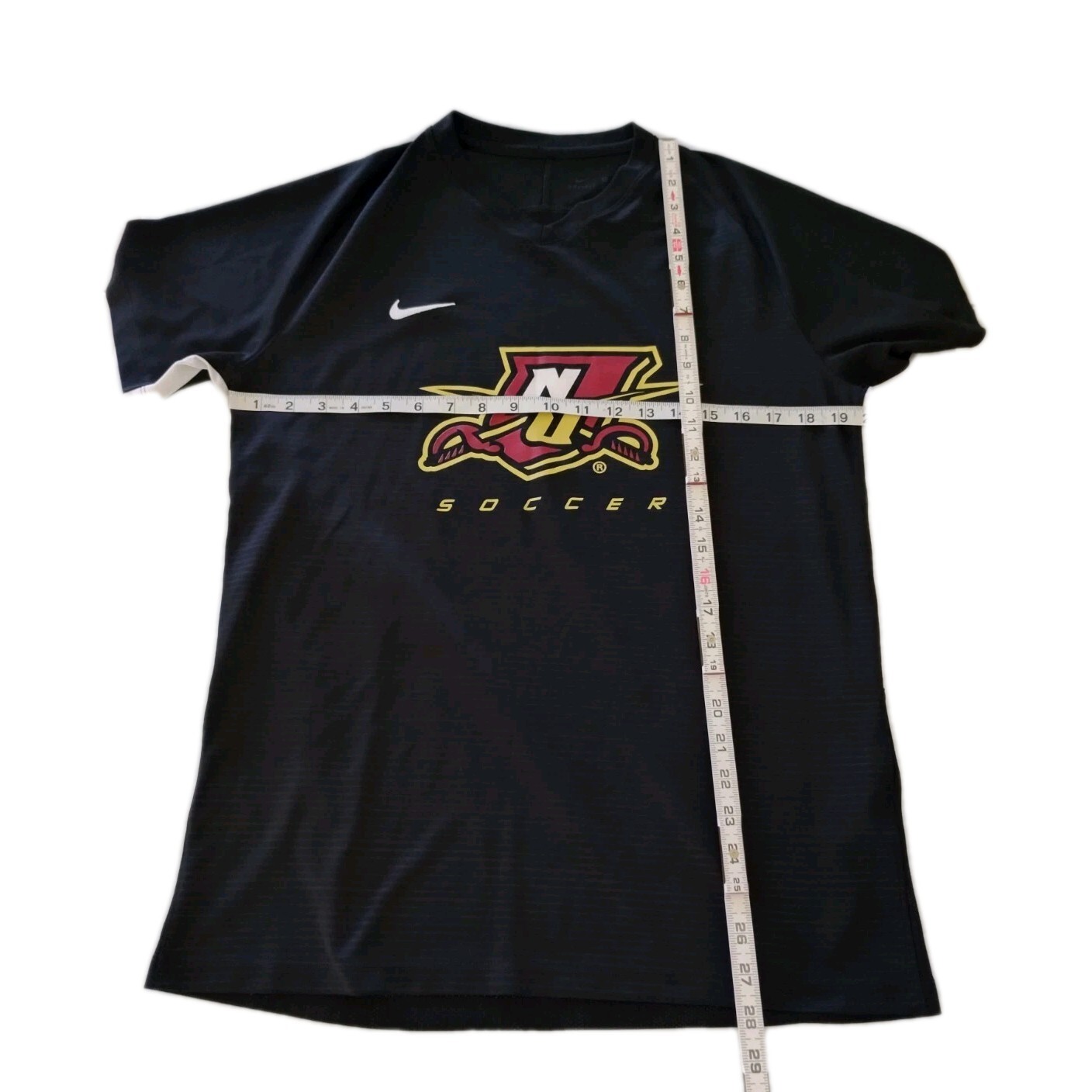 Norwich University Cadets Soccer Nike Black Dri-Fit Jersey  Size Large #8 - EUC Item image 8