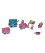 Mixed Lot 12 Pcs Shopkins Happy Places Cleaning Laundry - $105.17 MXN