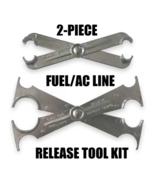 Fuel AC Line Release Tool Kit 5/16 3/8 1/2 5/8 3/4 Connectors Ford GM Ma... - $6.29