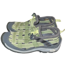 Chaco Paradox Pesto Green Outdoor Hiking Shoe Womens Size 6 Strappy - £7.12 GBP